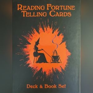 Reading Fortune Telling Cards Deck and Book Set. A Romani Gypsy Approach. Tarot.